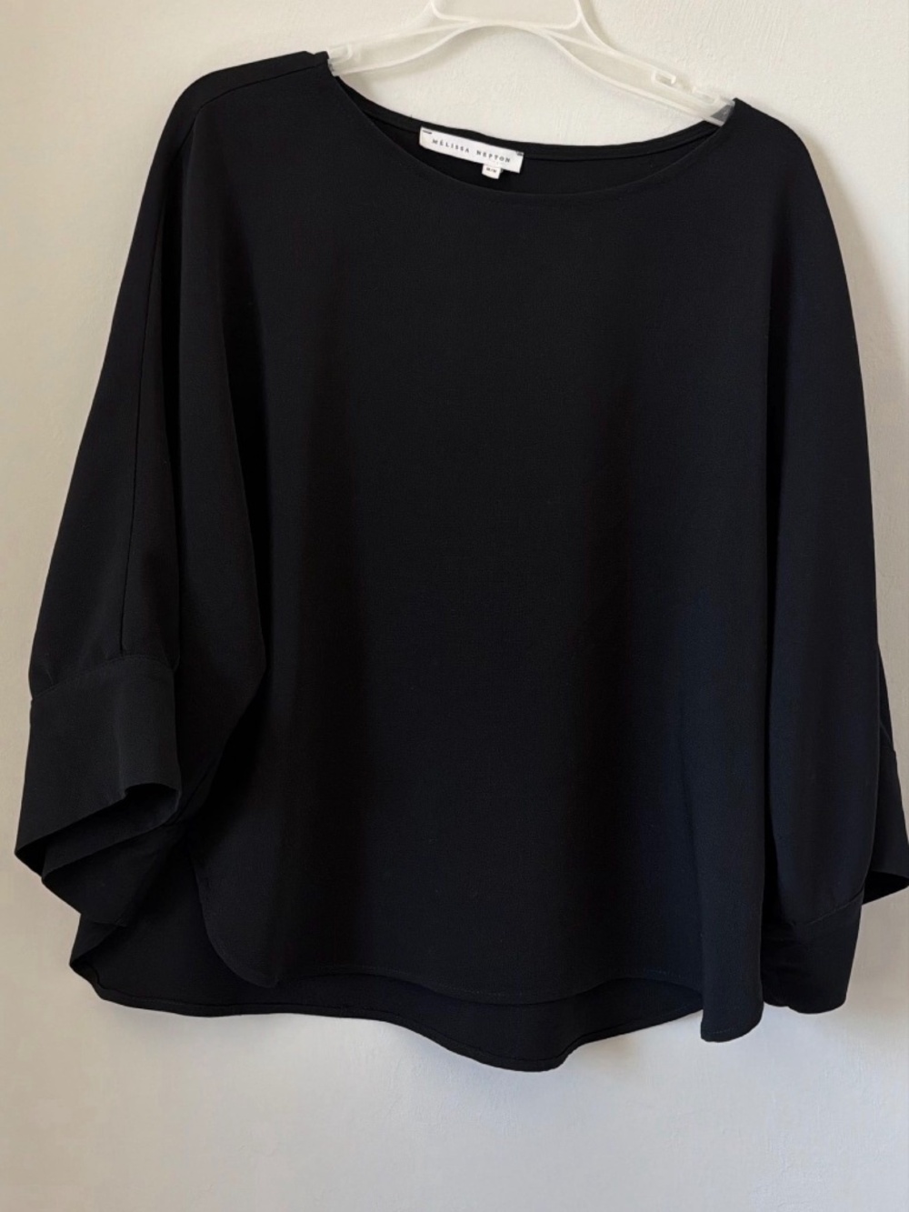 Melissa Nepton Black Blouse